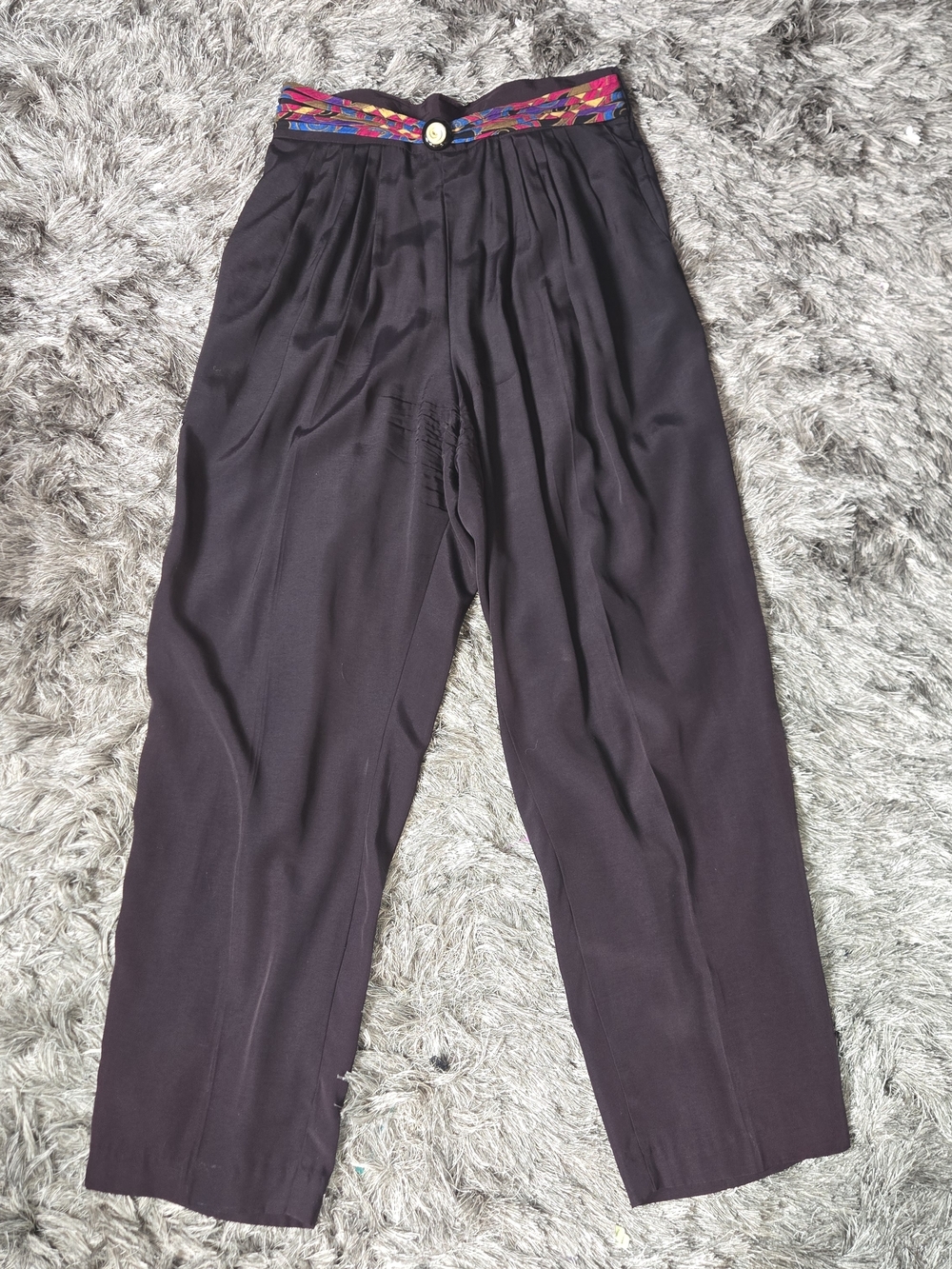 Vintage 90s Christine David Pleated Trousers- Made in USA